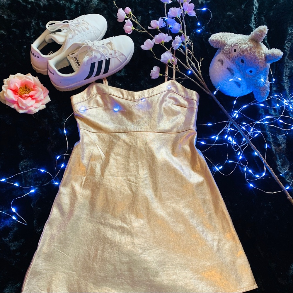 Forever 21 Gold Dress
